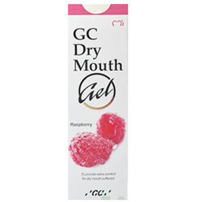 GC Dry Mouth Gel - żel nawilżający w suchości jamy ustnej, 35 ml, smak malina