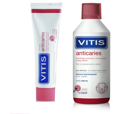 VITIS Anticaries SET - zestaw do intensywnego wzmocnienia szkliwa zębów